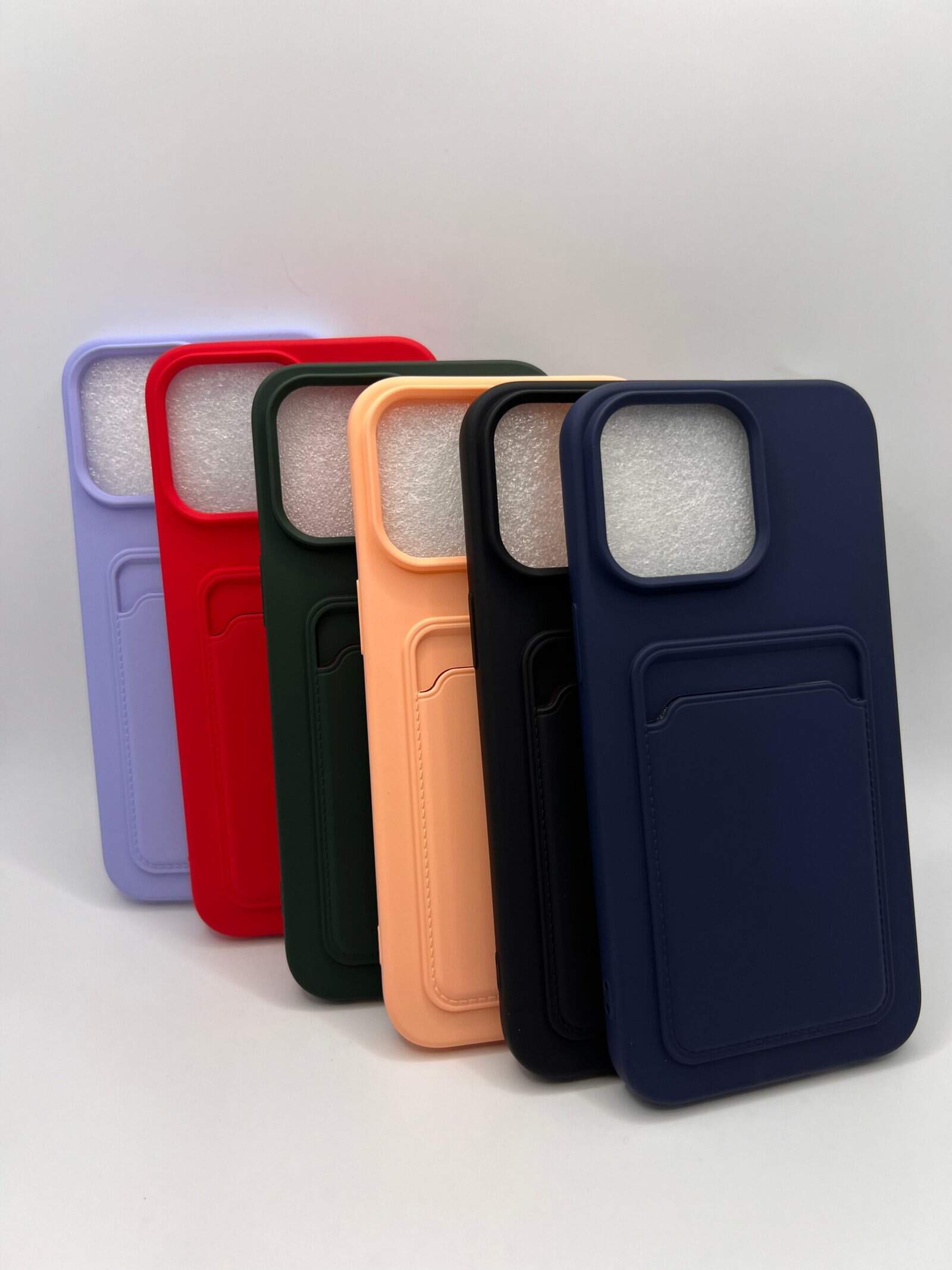 iPhone 14 Plus/ 15 Plus Back Card Soft Case