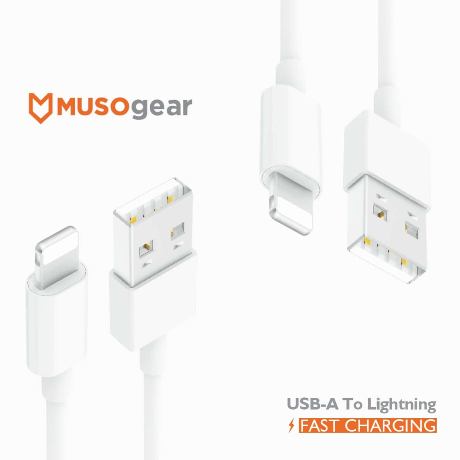 MUSOgear USB-A to Lightning