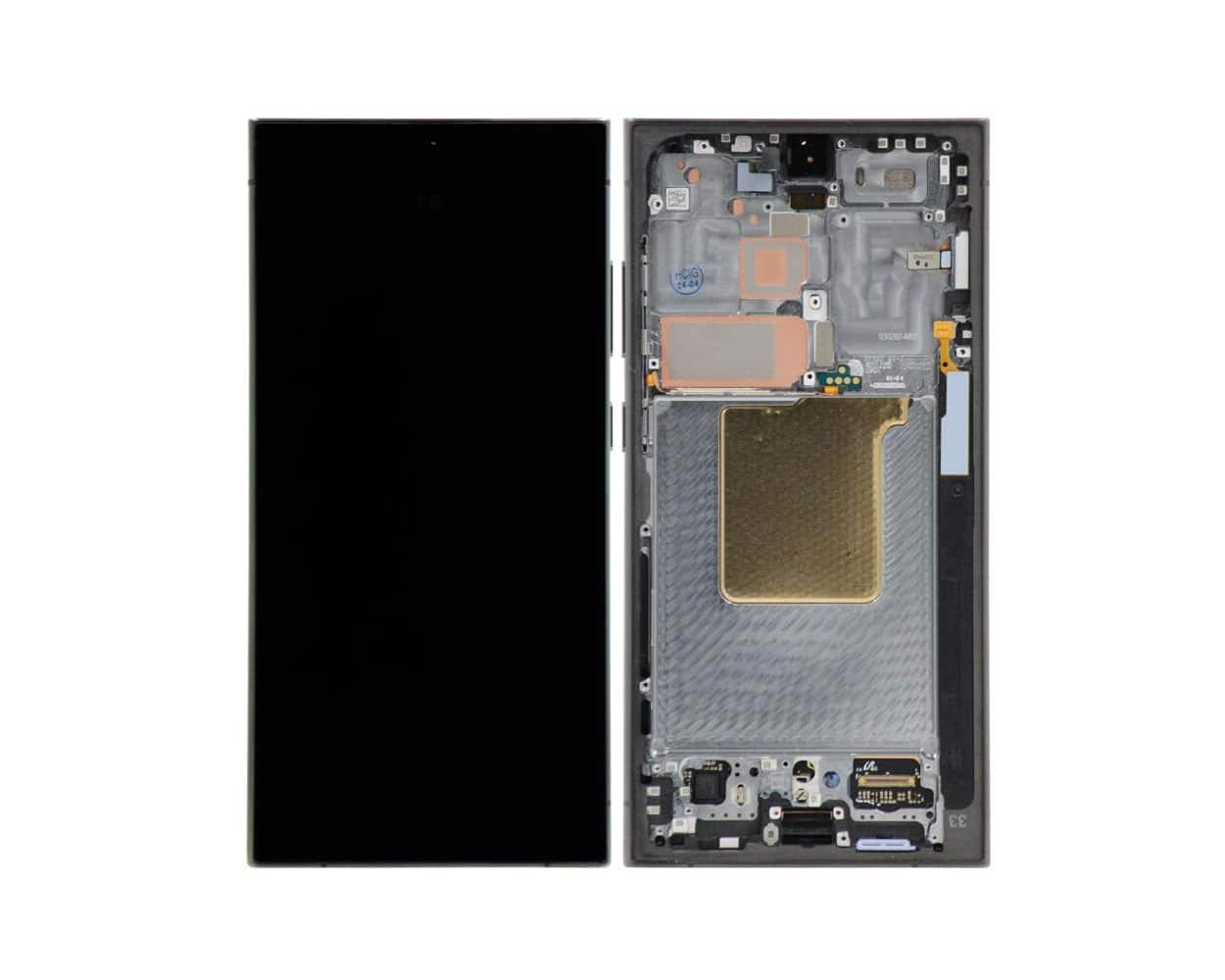 Samsung Galaxy S24 Ultra S928B LCD -Titanium Black (ASSEMBLED SERVICE PACK)