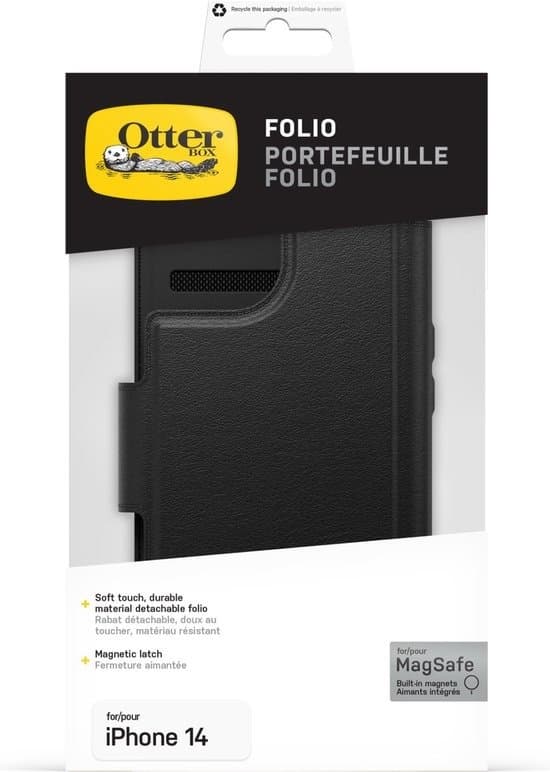 iPhone 14 (6.1″) Otterbox folio Case- Black
