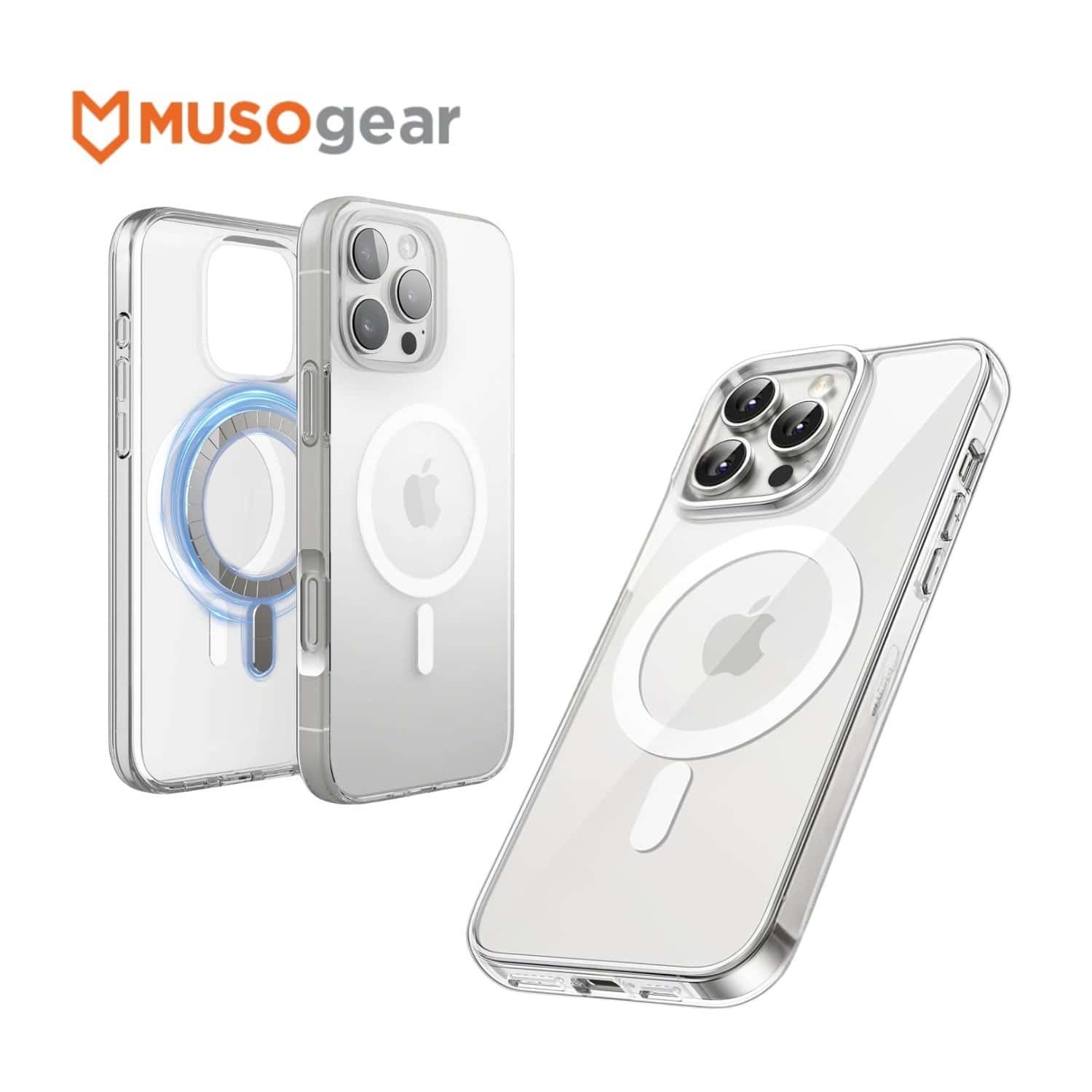 iPhone 17 Air MUSOgear Clear Magsafe Case