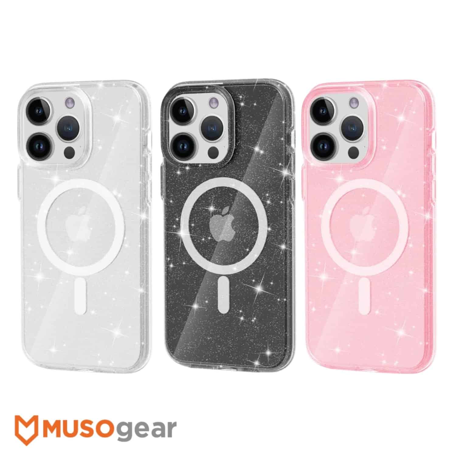iPhone 15 Pro Max MUSOgear Glitter MagSafe Case