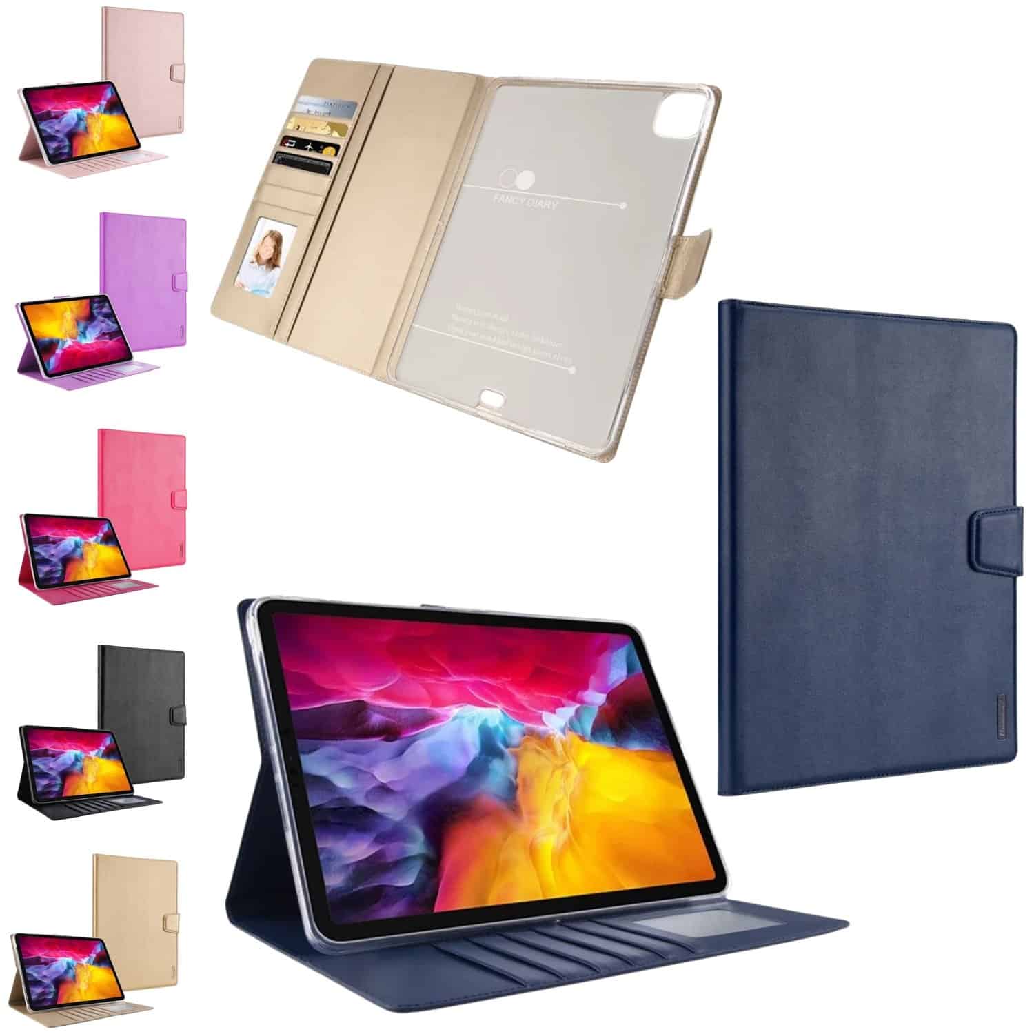 iPad 10 / A16 Hanman Leather Wallet Case