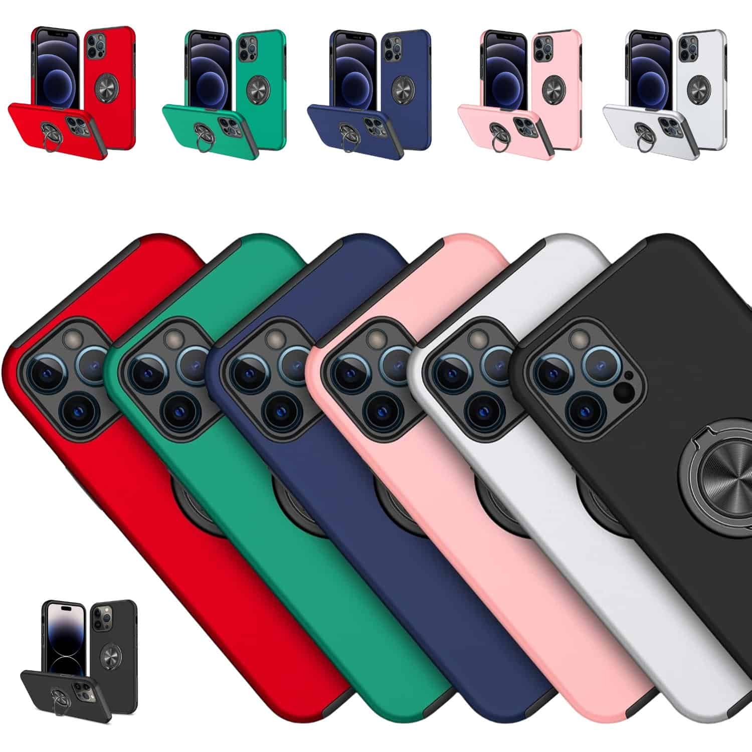 iPhone 17 Air Round Ring Case