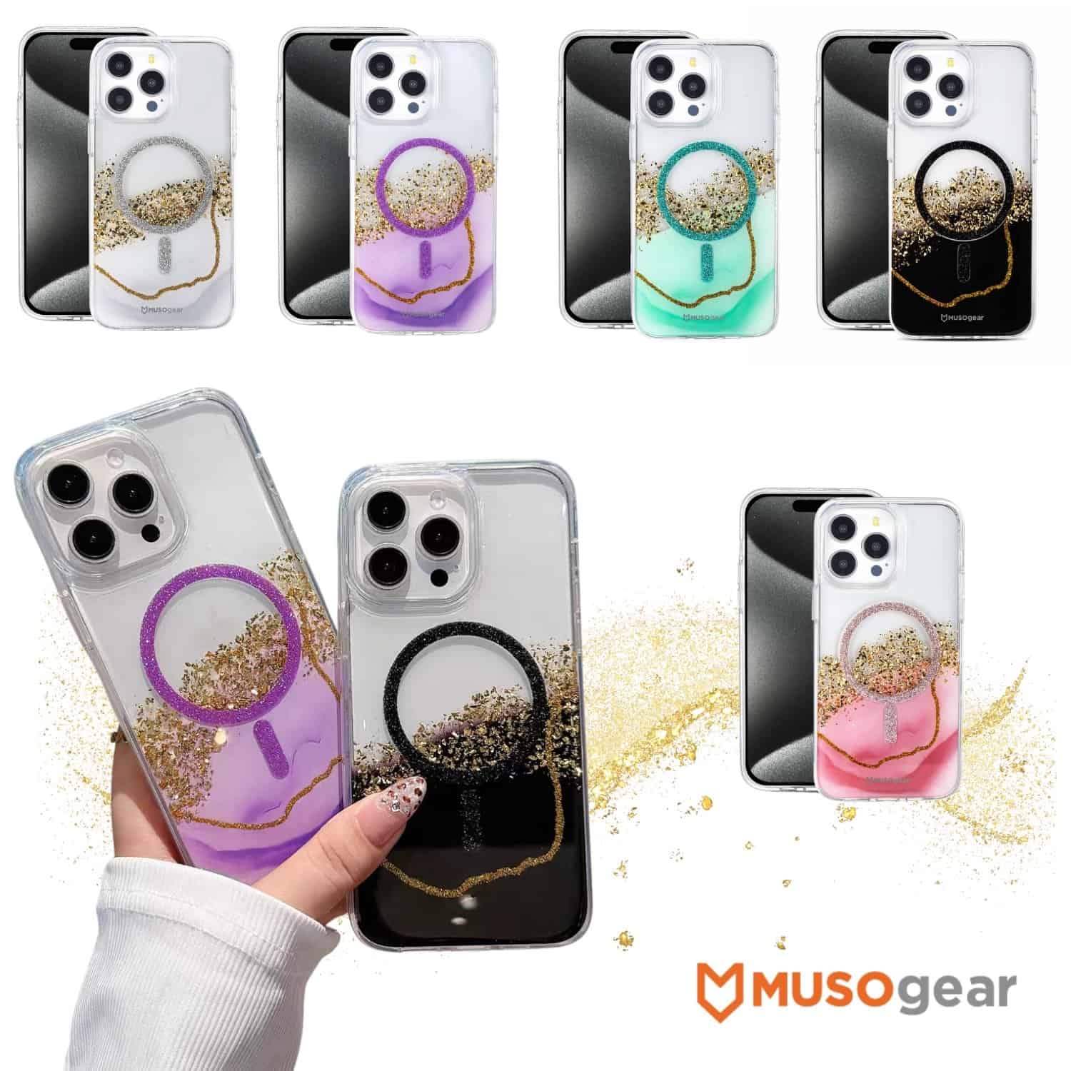 iPhone 16 Pro Max Glam MagSafe Case