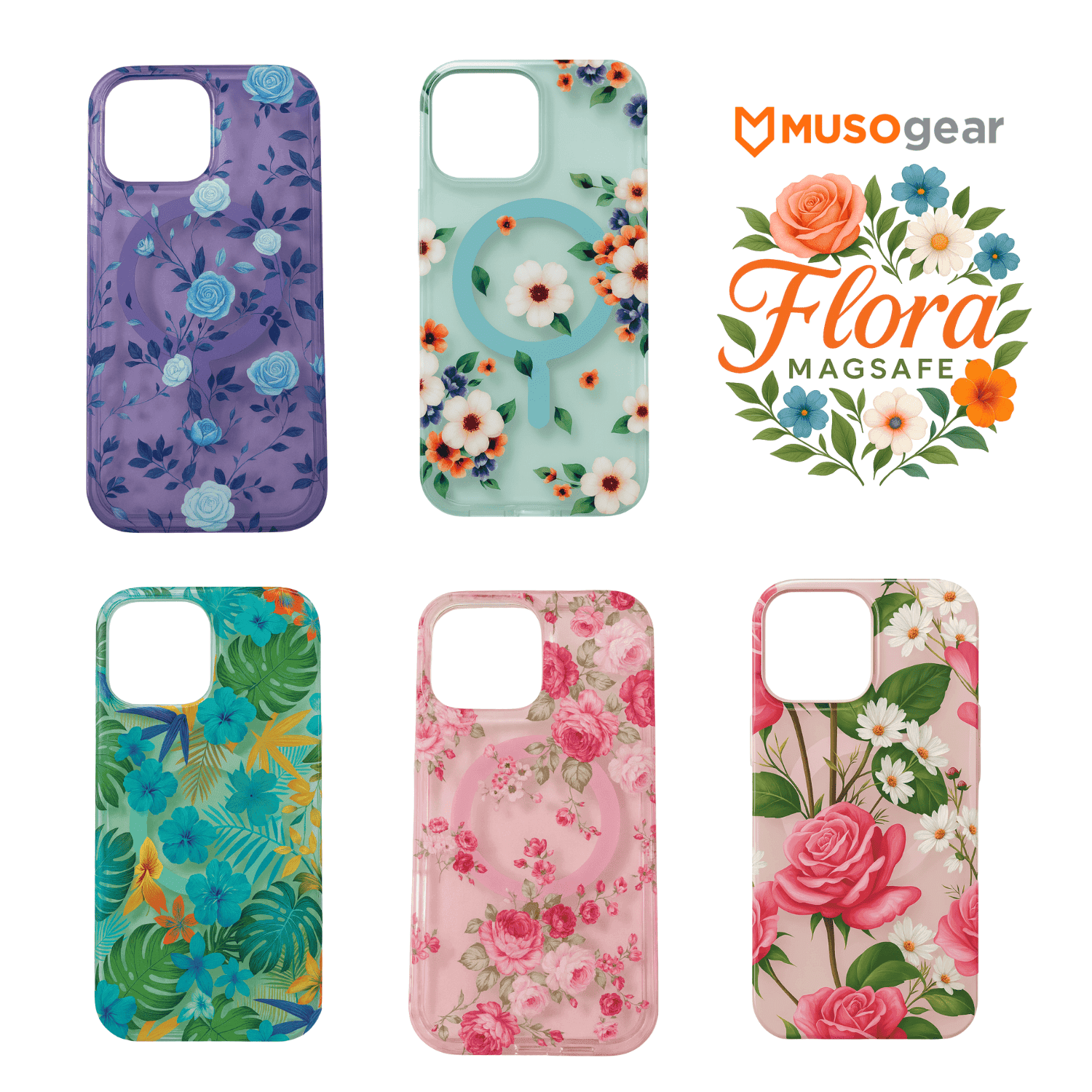 iPhone 16 Pro Max Flora Magsafe Case