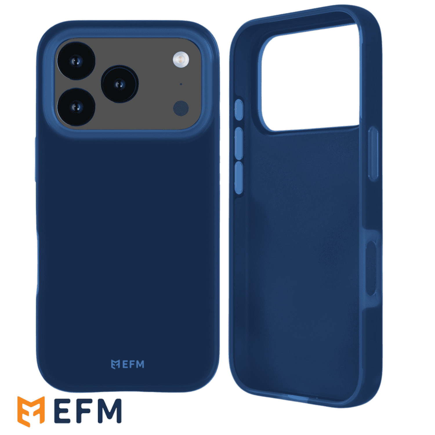 iPhone 17 Pro  Armour  EFM Santorini Case Navy Blue