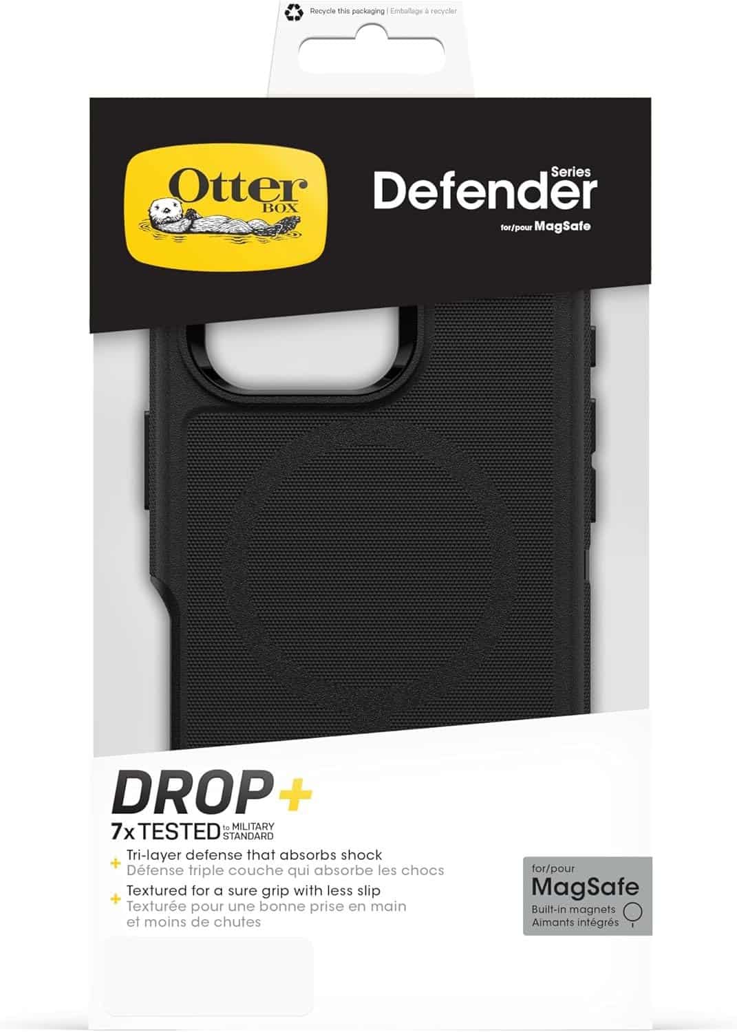 iPhone 16 Pro Max Otterbox Defender MagSafe Case For-Black