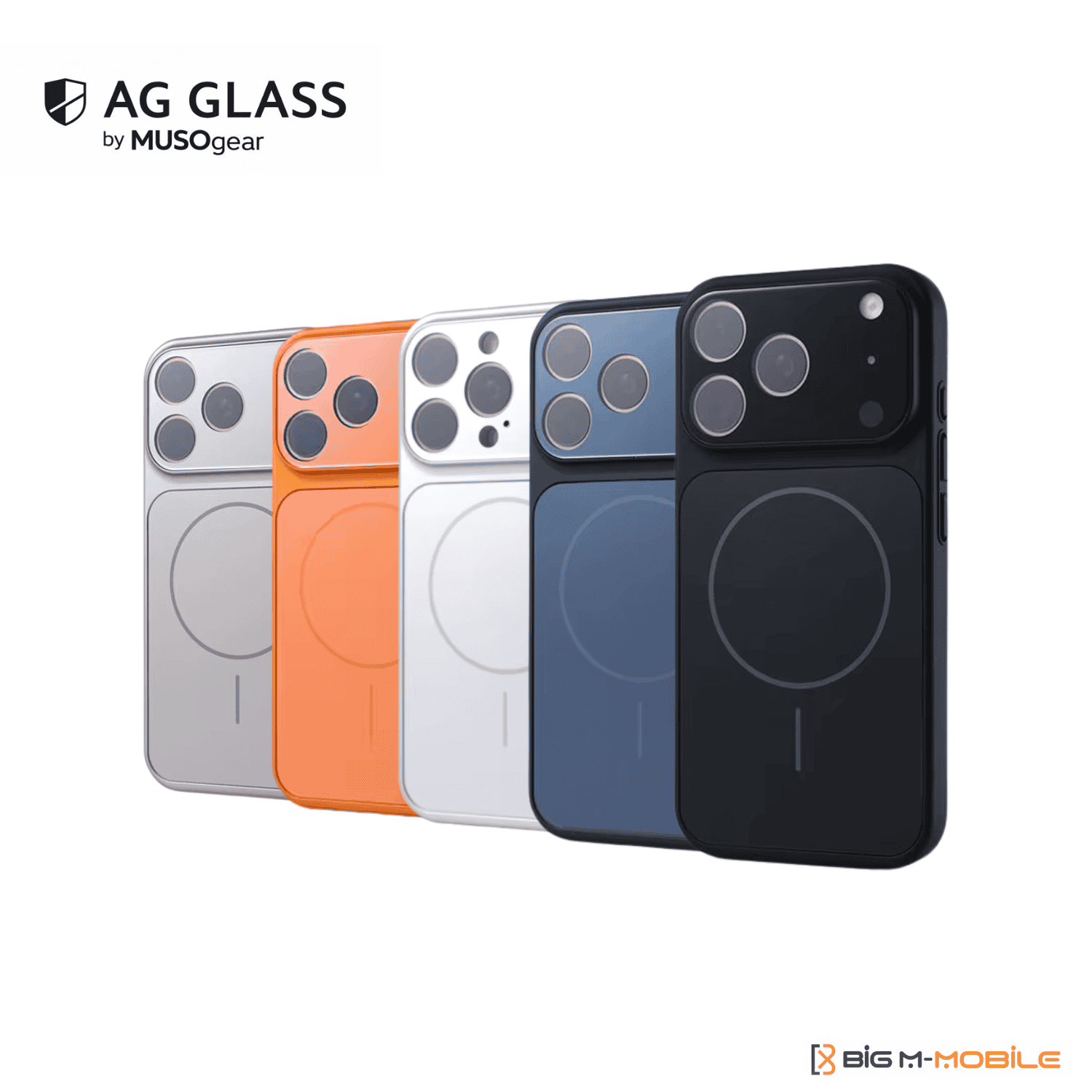 iPhone 15 Pro Max Muso Gear AG Glass Case