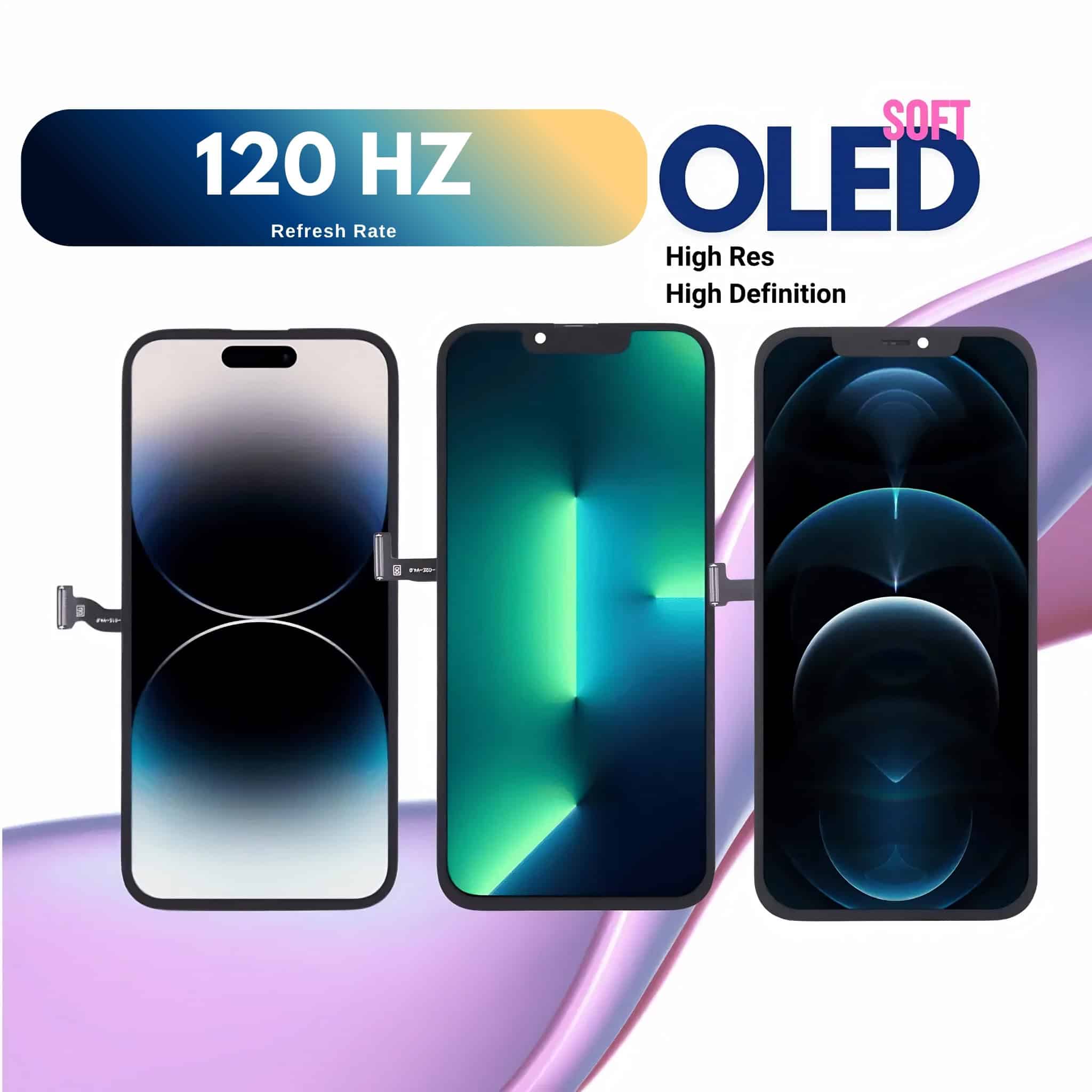 iPhone 17 Pro Max MUSO SOFT OLED LCD Display Assembly