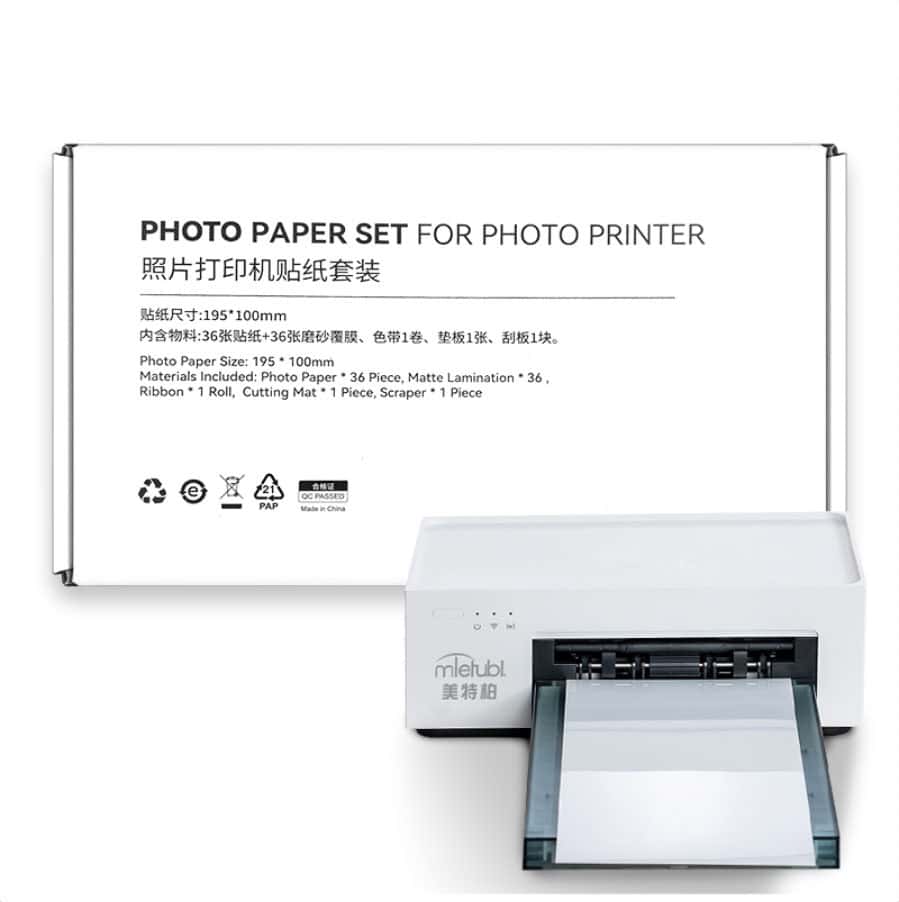 Photo Printer Paper Set