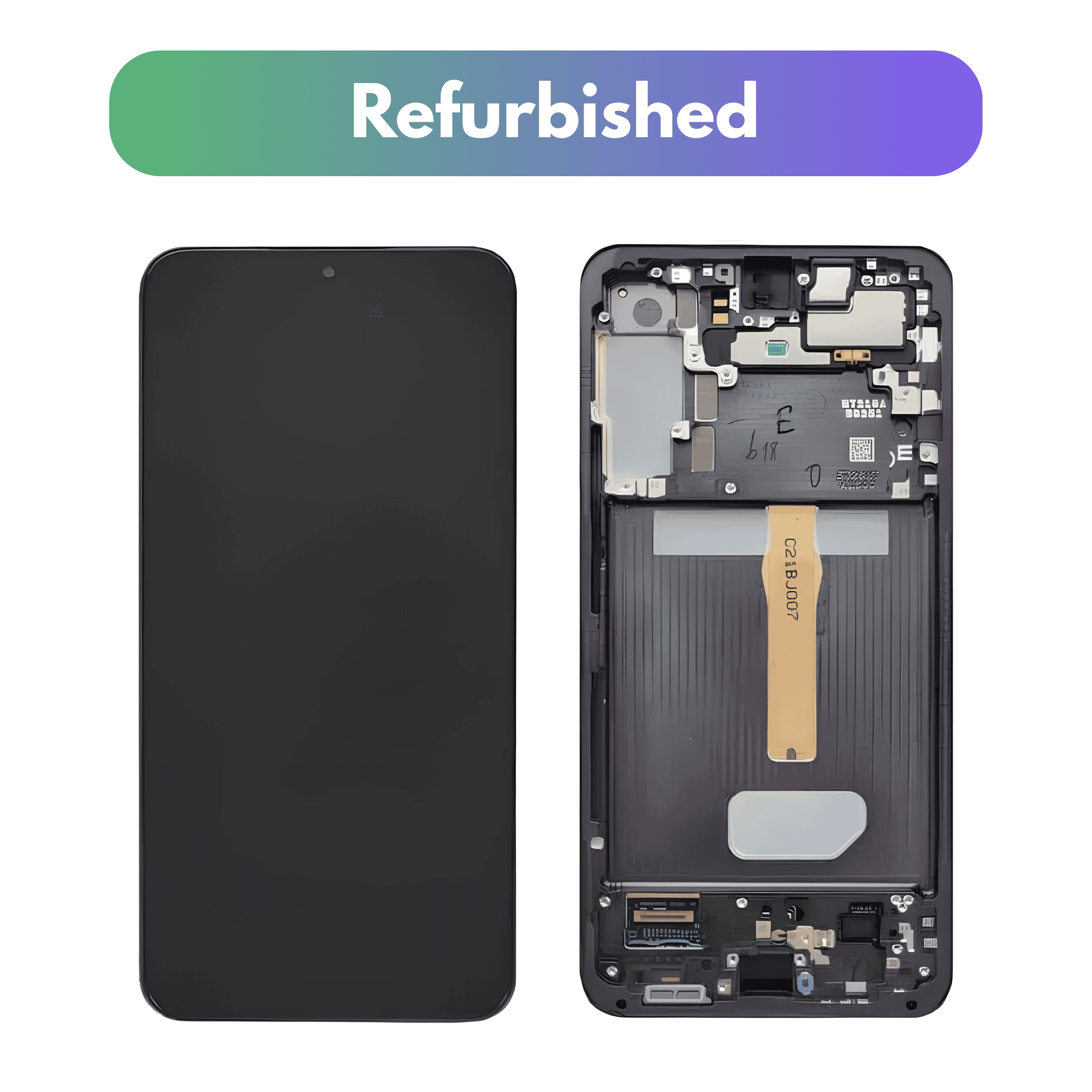Samsung SM-S906 Galaxy S22 Plus Refurbished LCD Display Black
