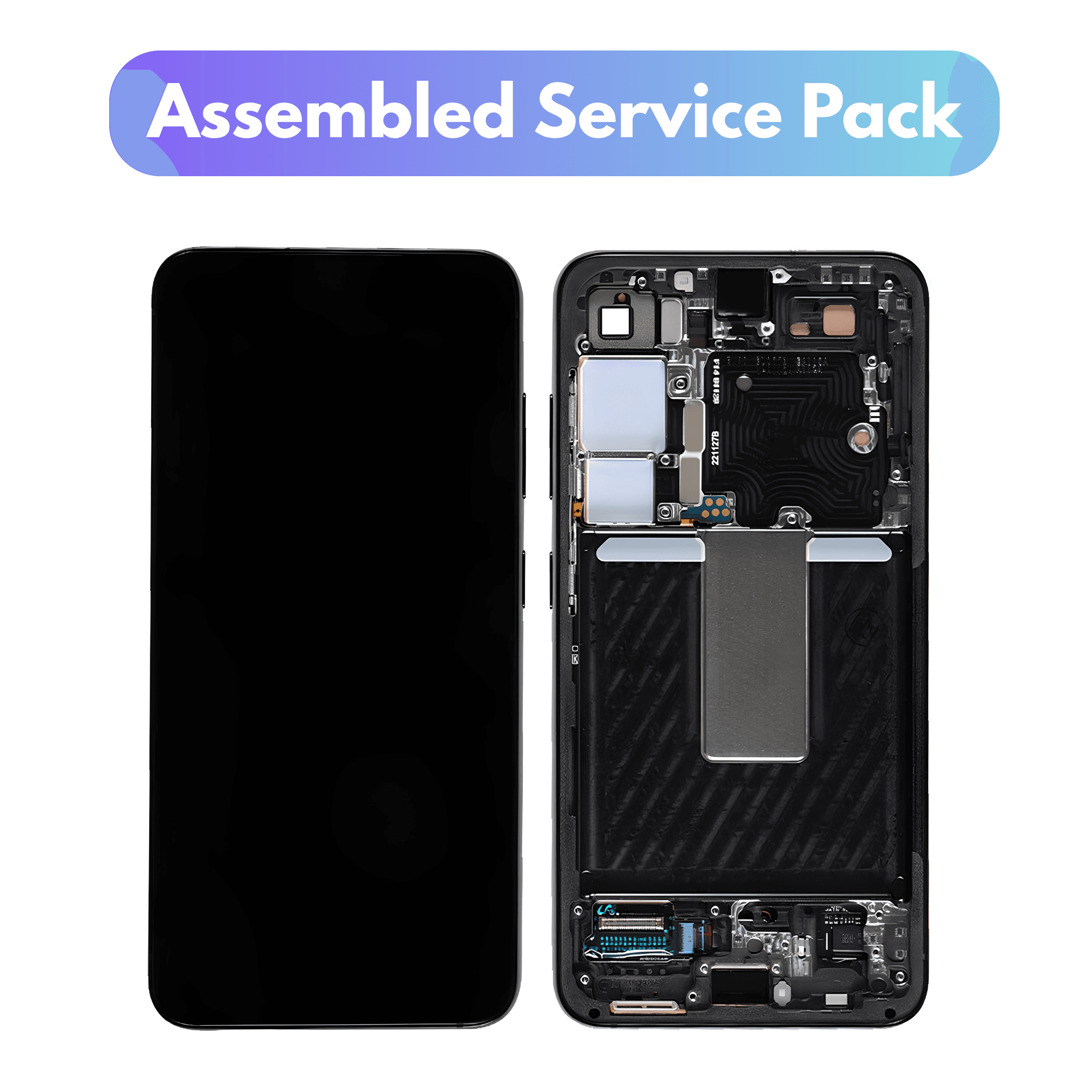 Samsung SM-S911 Galaxy S23 Service Pack Assembled Display Black