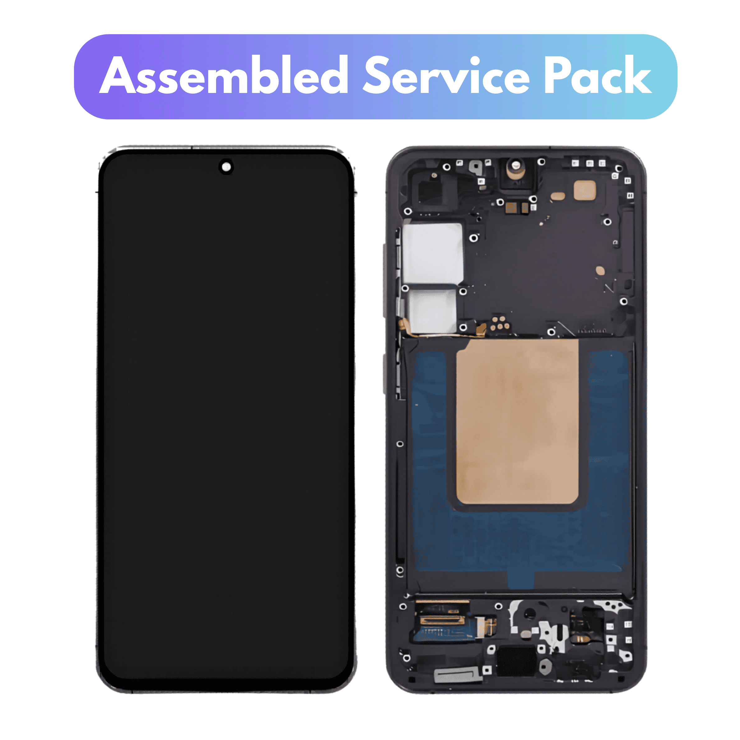 Samsung SM-S921 Galaxy S24 Assembled Service Pack Display (Onyx Black)