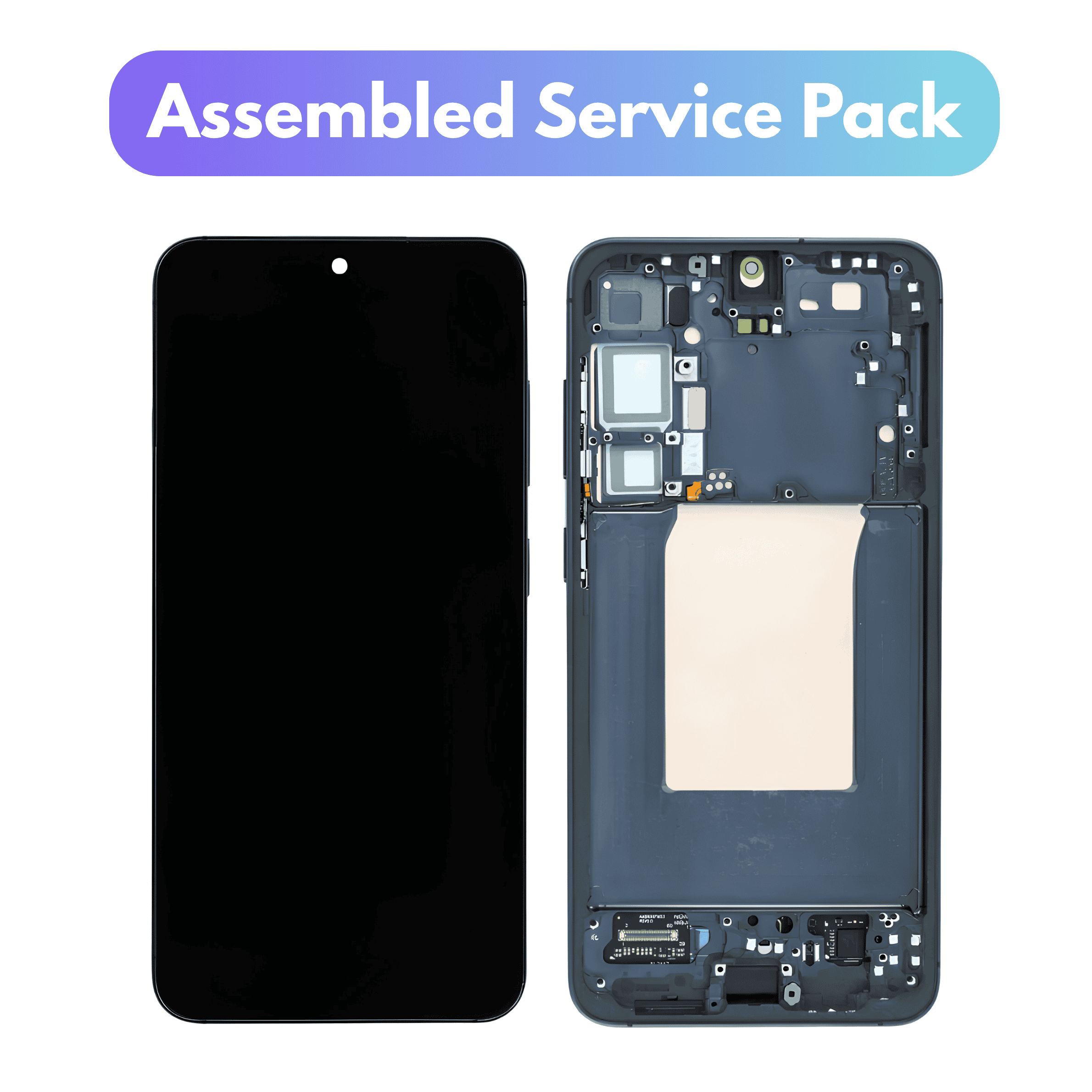 Samsung SM-S931 Galaxy S25 Plus Assembled Service Pack Display BlueBlack (Edition)