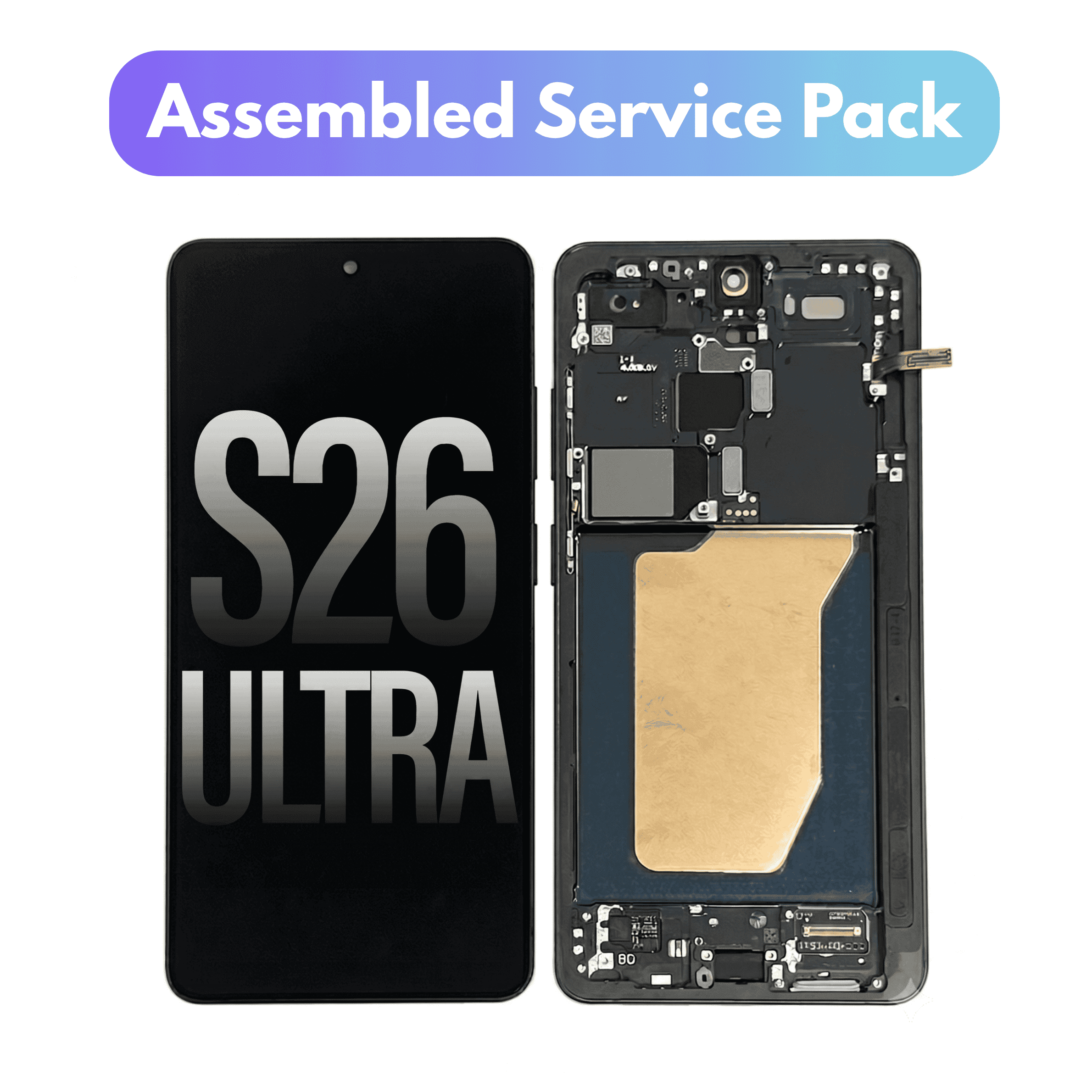 Samsung Galaxy S26 Ultra (S948) LCD Touch Digitizer Screen [Assembled] [Black]