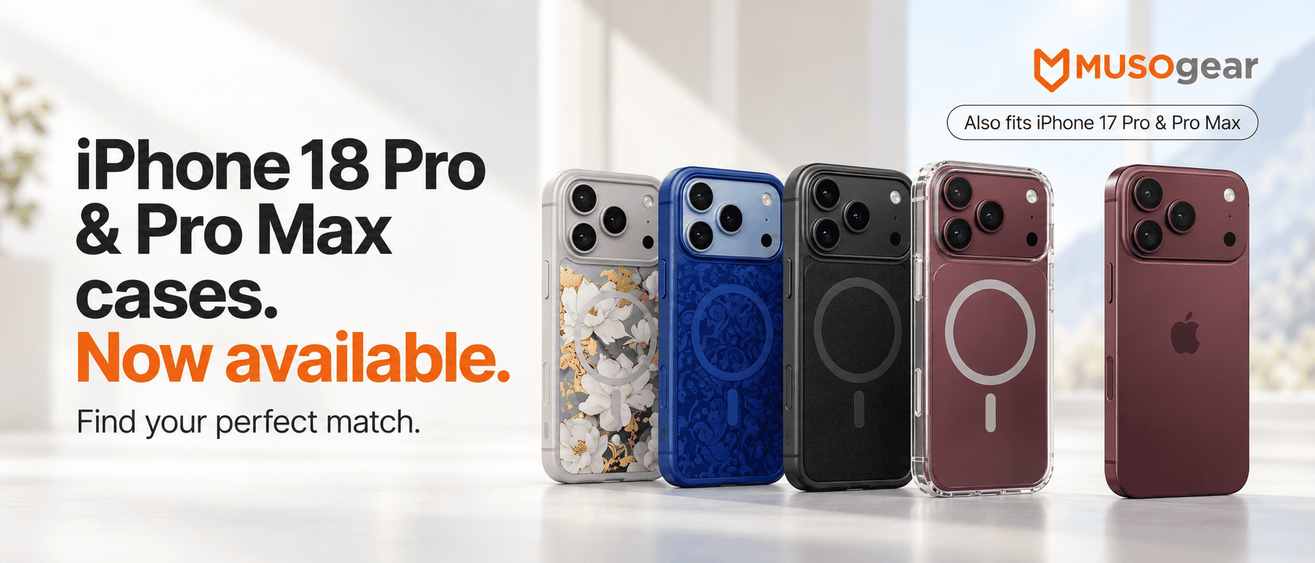18 Pro & Pro Max Cases Product Image