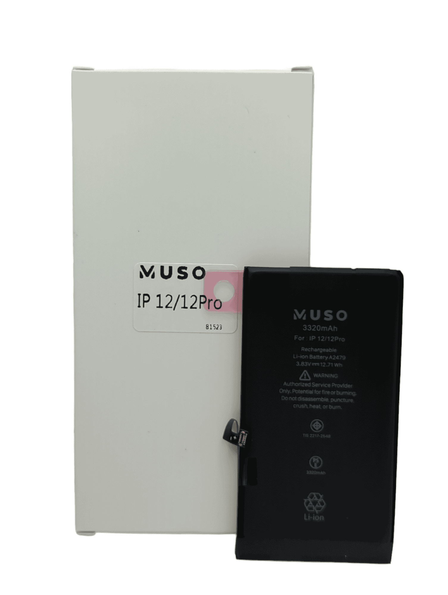 iPhone 12/12 Pro Compatible Muso High Capacity Battery