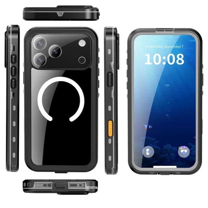 iPhone 17/18 Pro Max Redpepper Waterproof Case