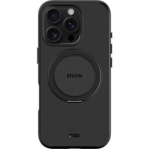 EFM Alta D3O Bio Case Compatible For  iPhone 16 - Black