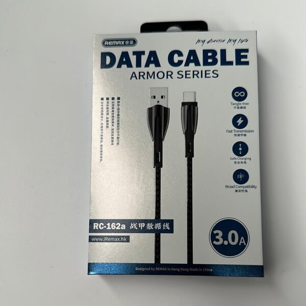 Remax Armor Series Data Cable 1M [3.0A] Type-C RC-162A