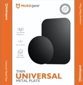 MUSOgear Back Adhesive Metal Plate