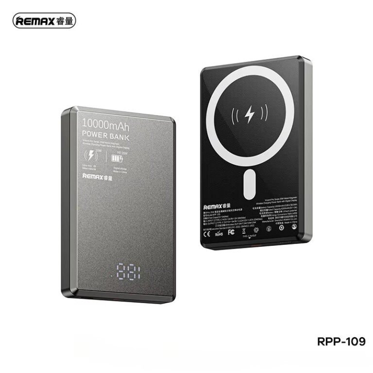 Remax RPP-109 Magsafe Power Bank QC 22.5W + PD 20W 10000 Mah – Big M Mobile