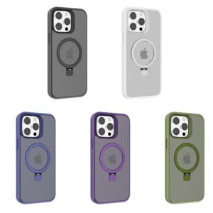 iPhone 17 Pro Max Titan Pro Magsafe Standing Ring Case