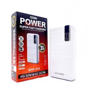 Remax RPP-316 Power Bank 20000 Mah PD+QC