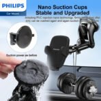 Philips Universal Dash Car Mount Phone Holder (DLK3602) - Image 5