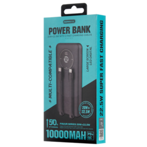 Remax RPP-37 Power Bank 10000 Mah PD+QC