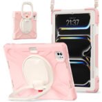 Samsung TAB A7lite T220/T225 Heavy Duty 360 Rotating Stand Case - Image 4
