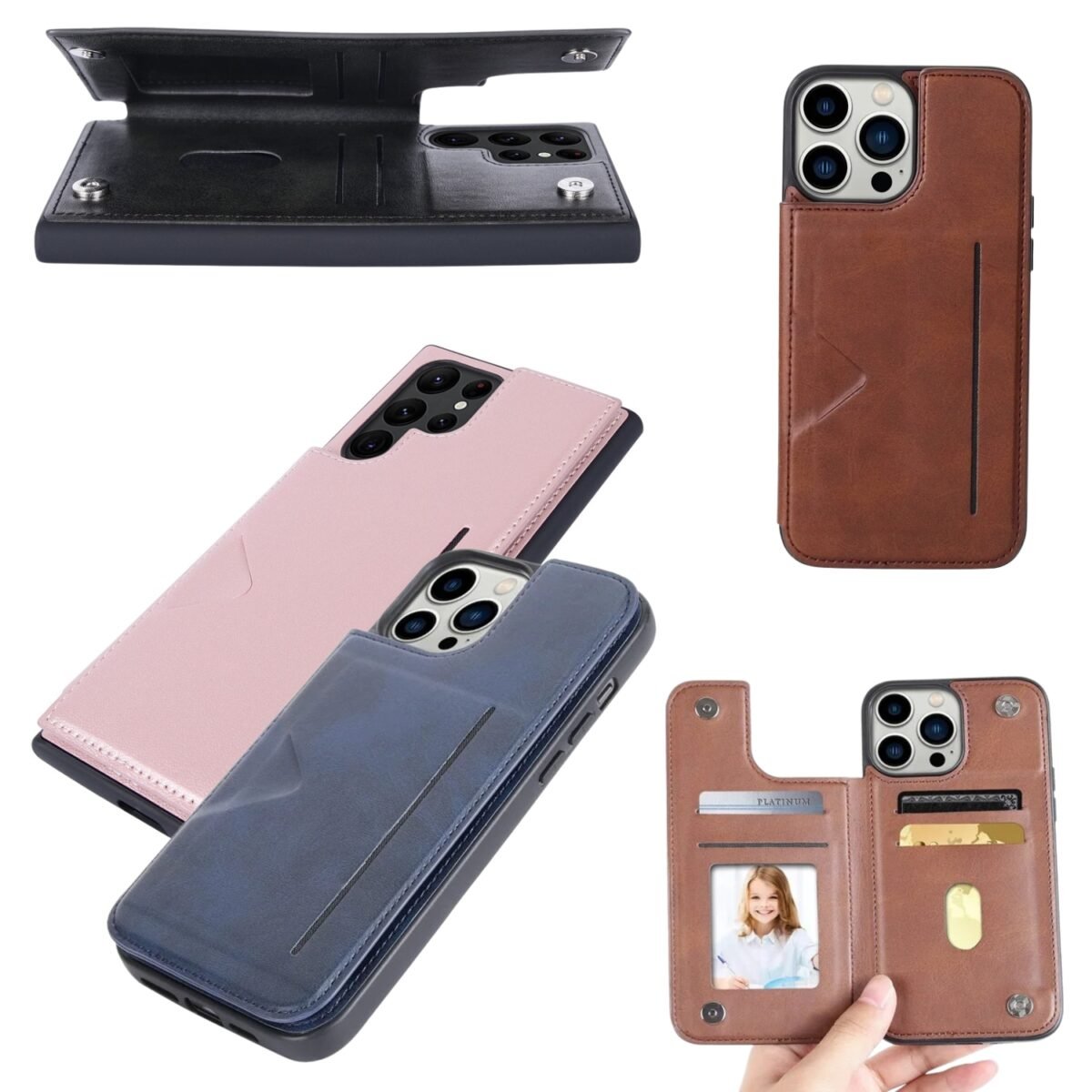 iPhone 11 Hanman Mika Back Wallet Case - Image 1