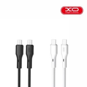 XO NBQ231B Rock Series 1M USB C to USB C 60W Data Cable
