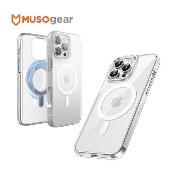 iPhone 13 Pro MUSOgear Clear Magsafe Case