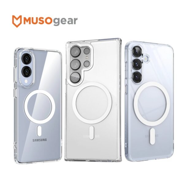 Samsung Galaxy S24 Ultra MUSOgear Clear Magsafe Case