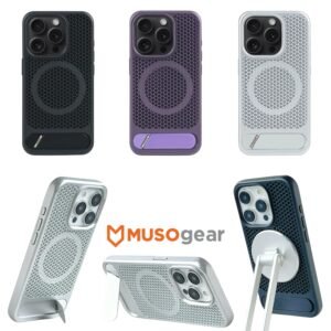iPhone 13/14 M11 Mesh Magsafe Kickstand Case