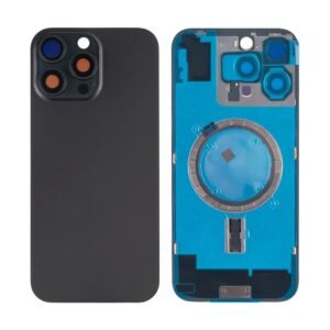 iPhone 16 Pro Max Compatible Back Glass with Frame with Logo MBG