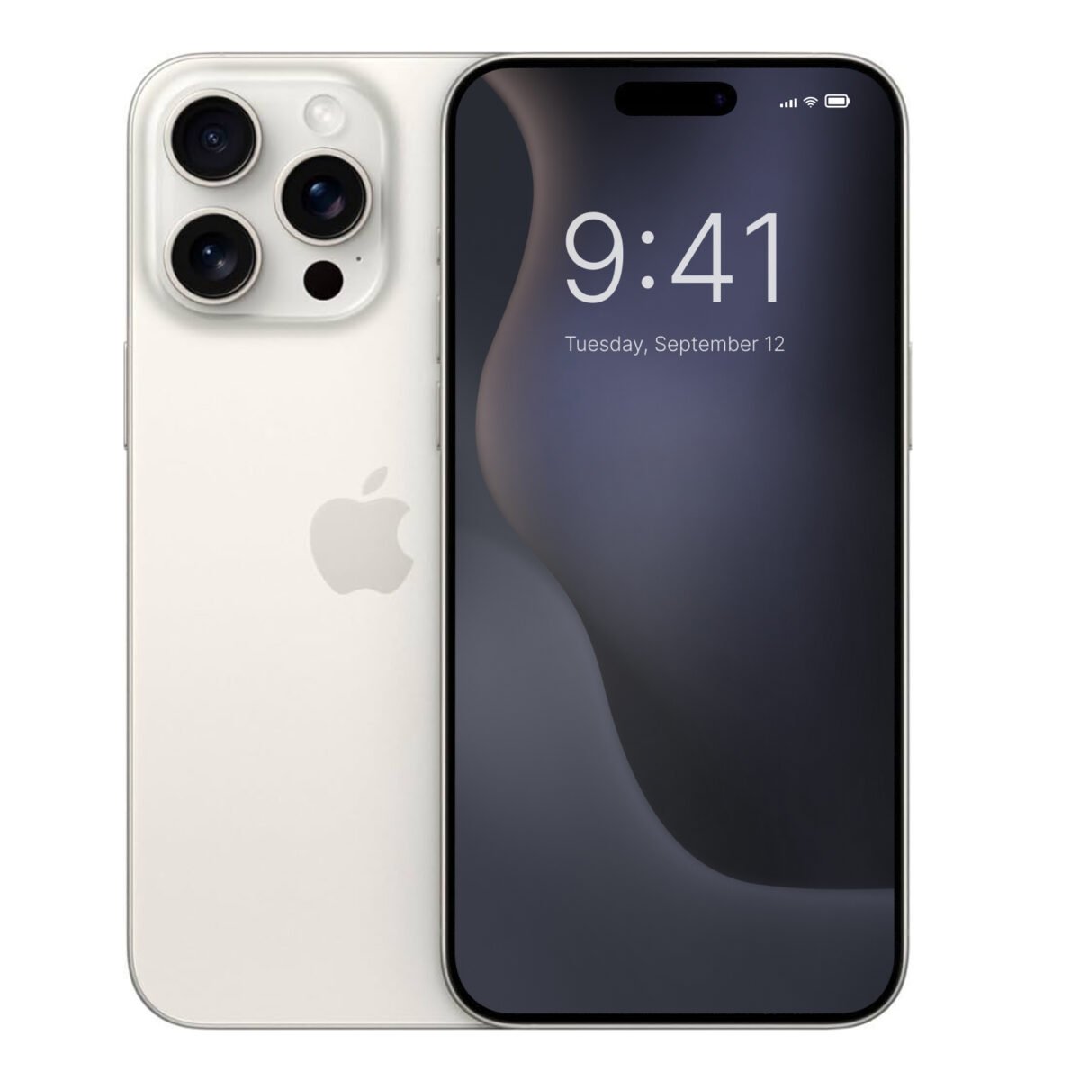 iPhone 15Pro 128GB White Titanium - Image 1