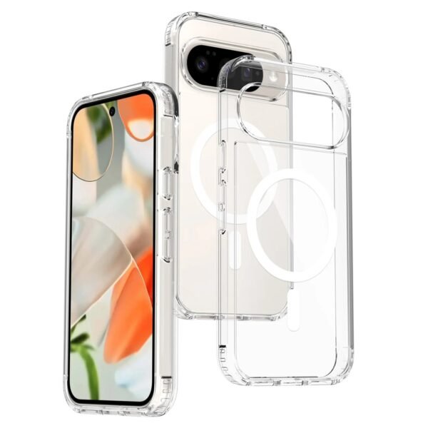 Google Pixel 10 Pro XL Clear Hard Magsafe Back Case
