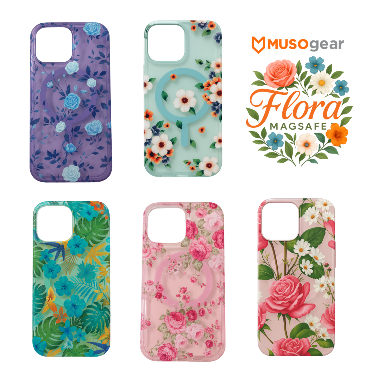 iPhone 16 Pro Flora Magsafe Case - Image 1