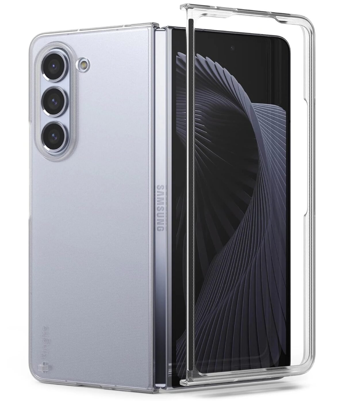 Samsung Z Fold 5 Clear Case - Image 1