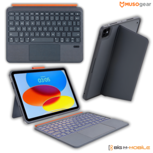 Smart Trackpad Case K07-Grey( Air 11/Air 4-5/iPad 10/A16 ipad pro 11(Gen1-Gen4)