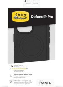 Otterbox Defender Pro MagSafe Case For iPhone 17 Pro Max-Black