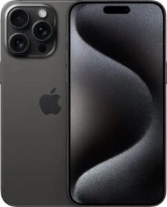 iPhone 15 Pro Max 256GB Black Titanium