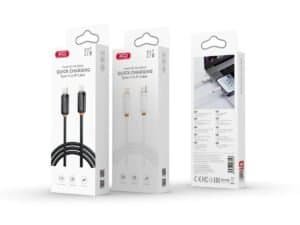 XO B-Q302A Type-C to Lightning 27W Cable-White