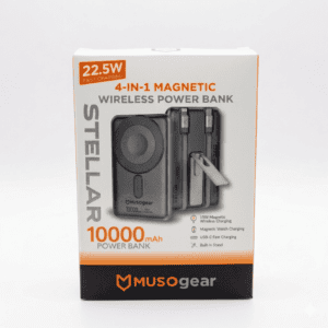 MusoGear Stellar 4 in 1 Wireless Power Bank 10000mAh