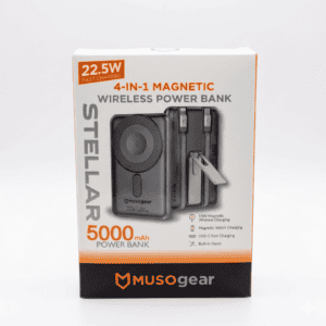 MusoGear Stellar 4 in 1 Wireless Power Bank 5000mAh